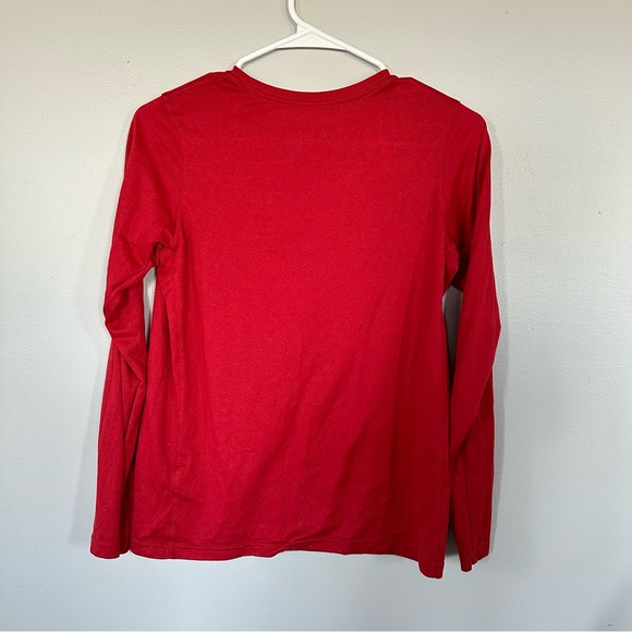 boy xl red long sleeve nike tee in excellent condition - Picture 3 of 5